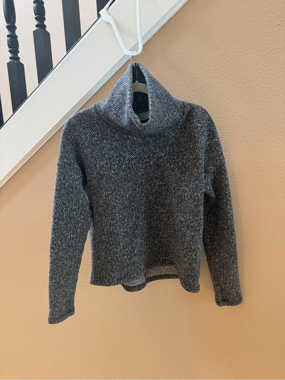 Columbia Women's Charcoal Marled Turtleneck Sweater